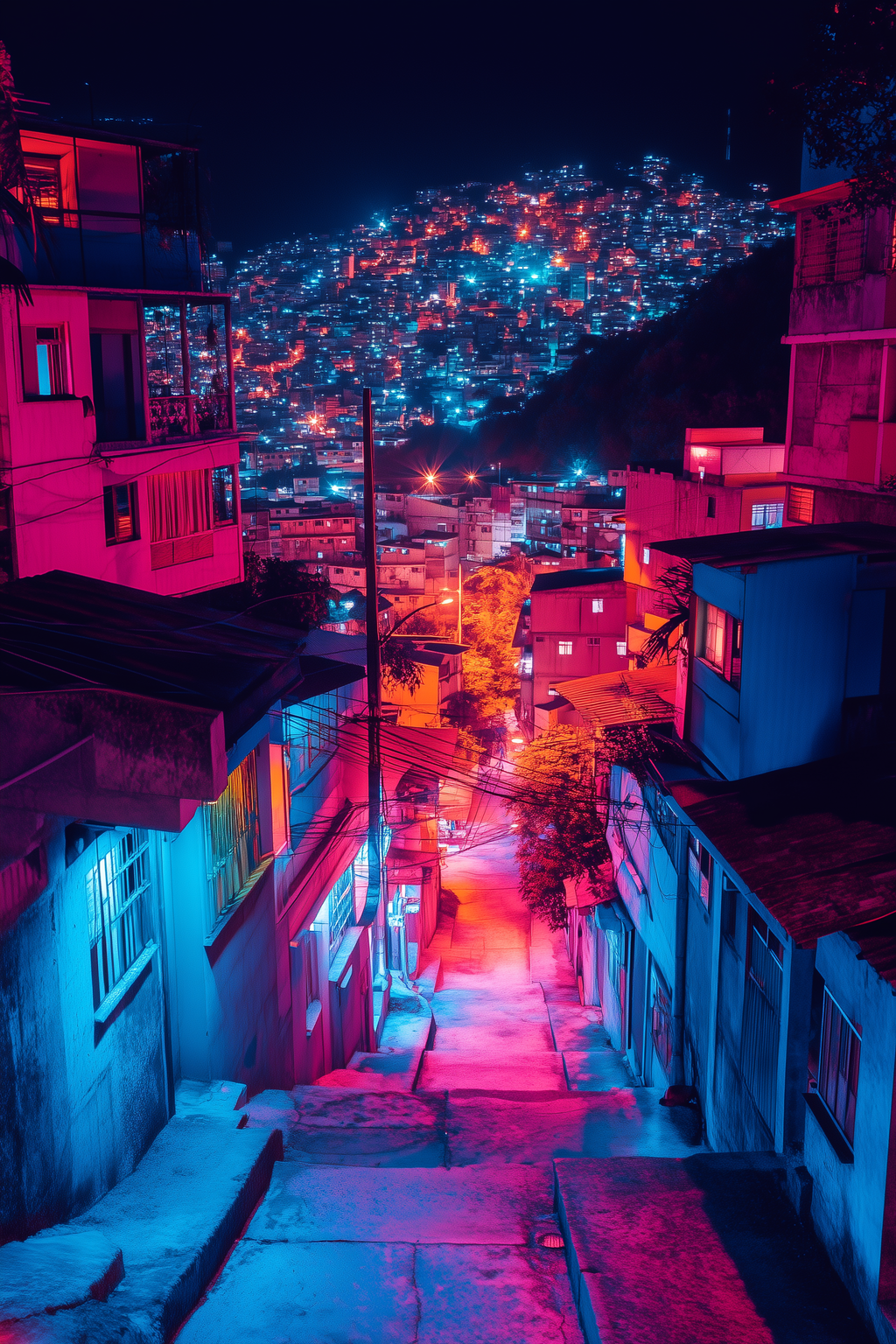 Favela-Nacht