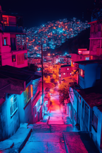 Favela-Nacht