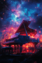 Magic piano poster