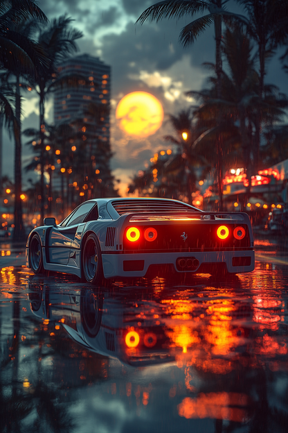 Mitternacht Maranello