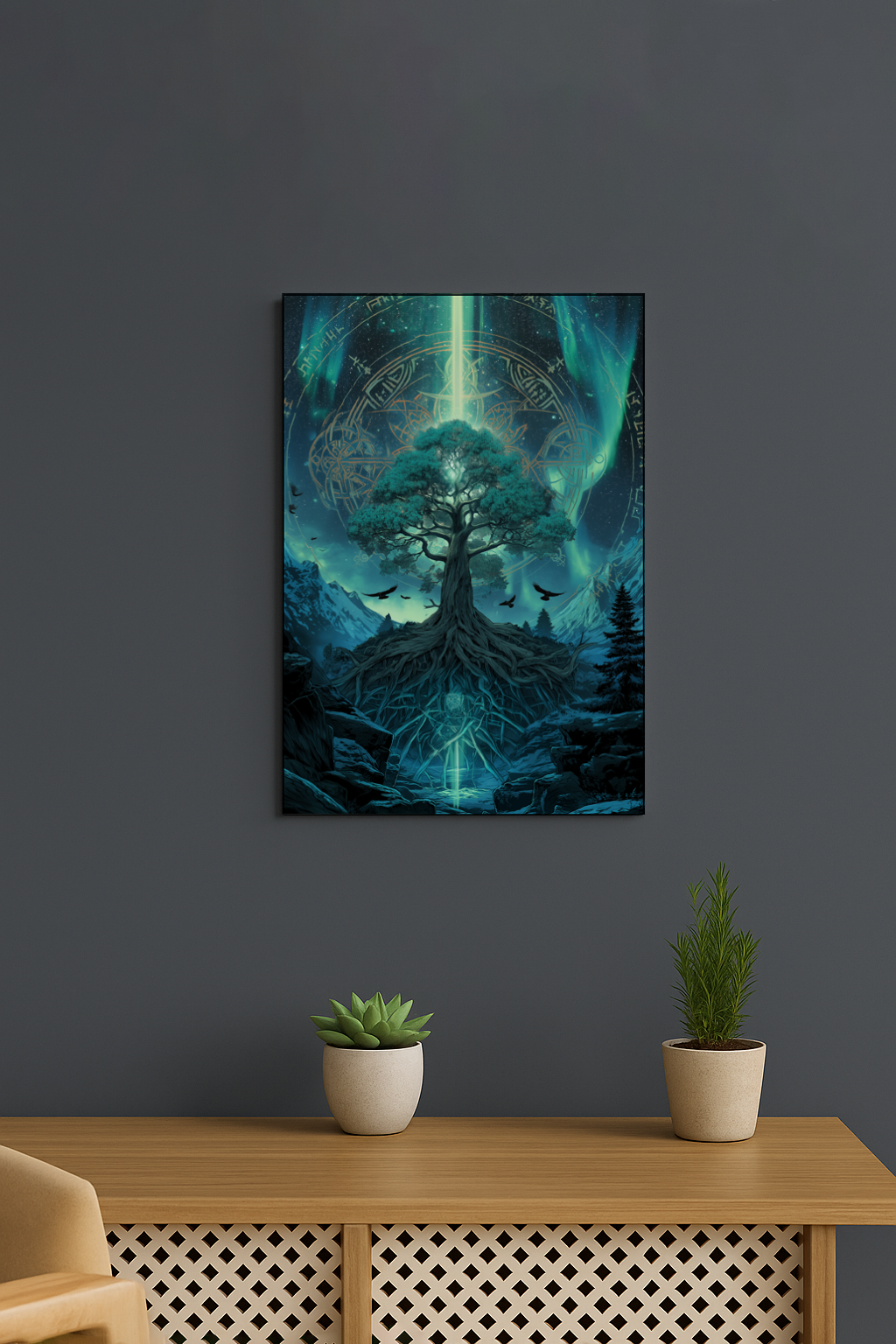 Glowing Yggdrasil