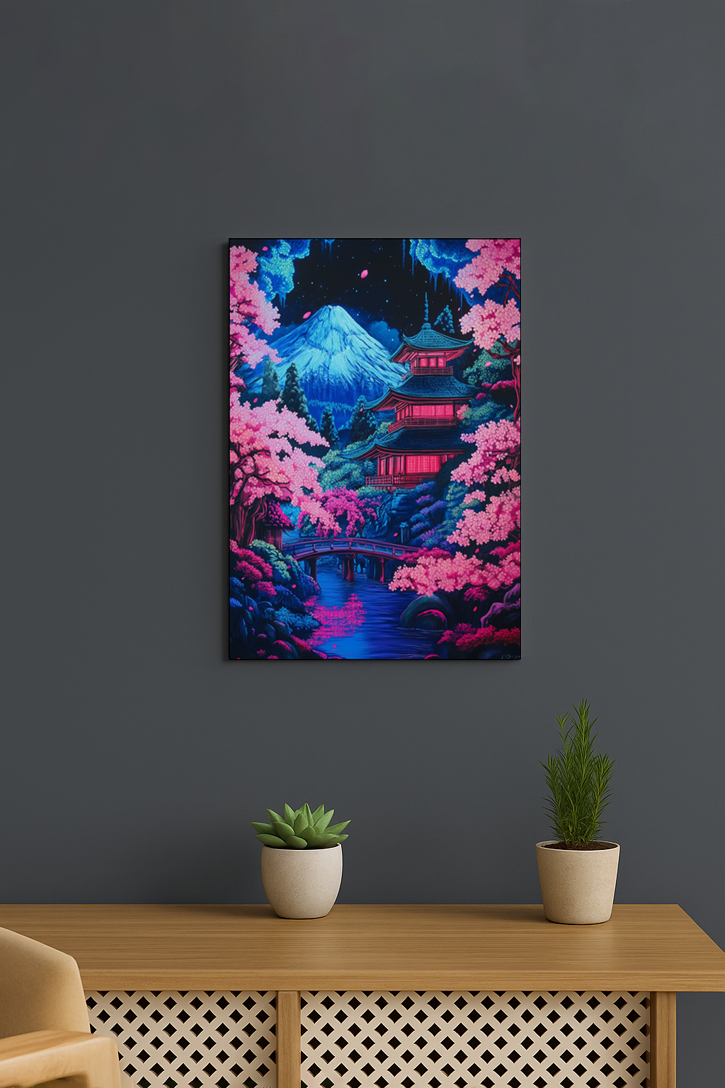 Japanische Kirschblütenzeit