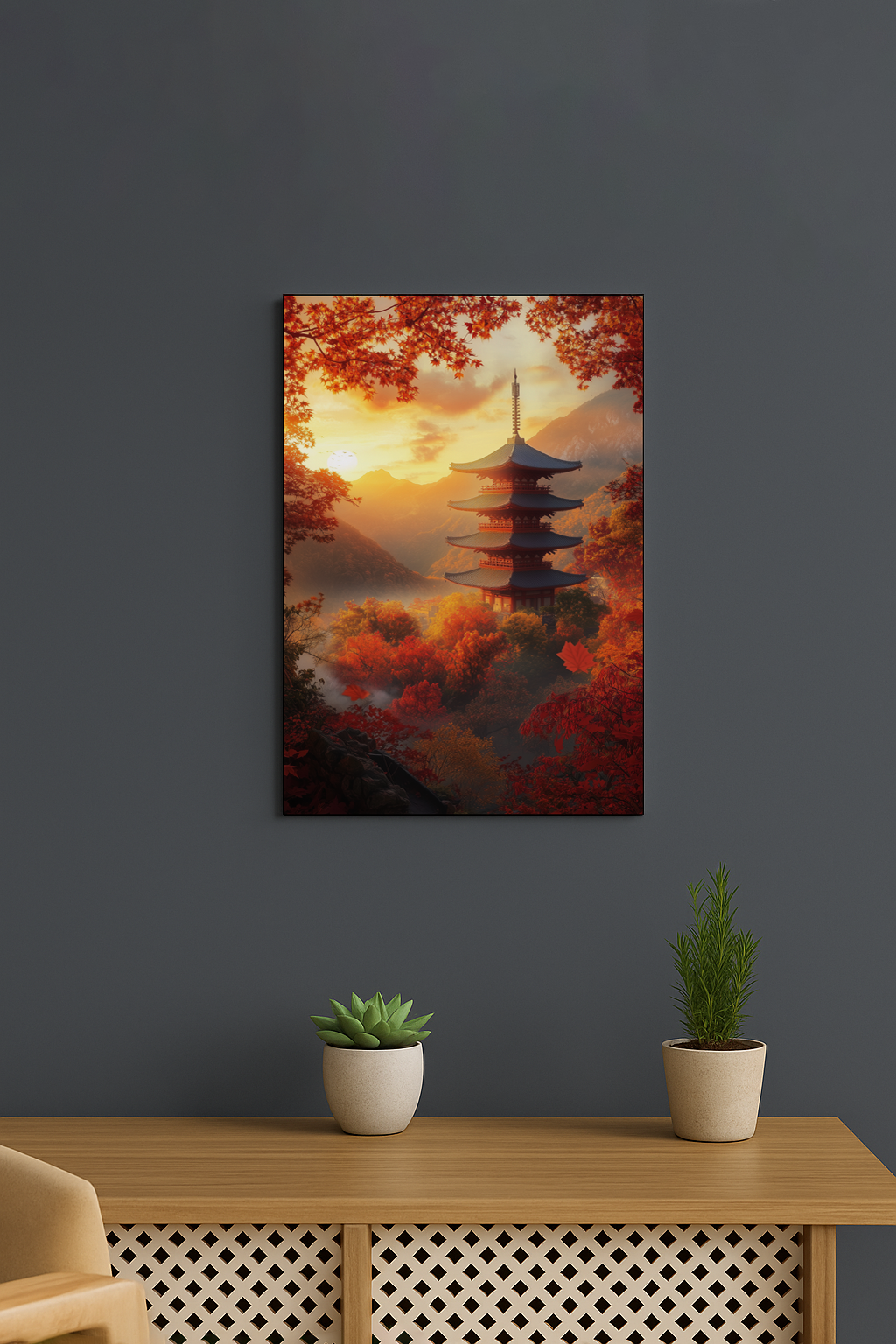 Japanische Landschaft