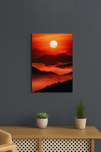 Misty Mountains at Dawn