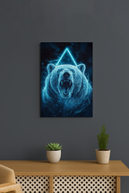 Roaring Polar Bear