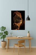 Lion King and Cub