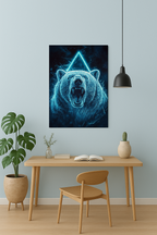 Roaring Polar Bear